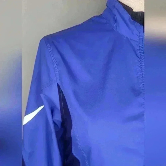 Brooks Jacket Womens Size Small Blue Athletic Lightweight Full Zip Running - Picture 8 of 12